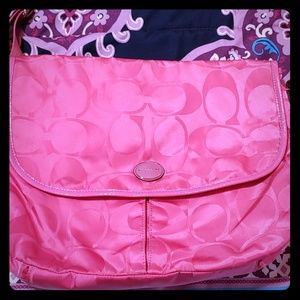 Authentic Coach messenger bag great condition